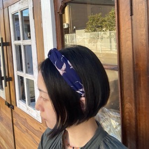 Hairband/Headband Navy Swallow
