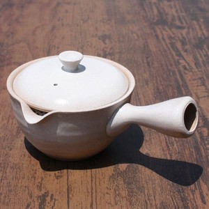 常滑焼（とこなめやき）　焼締白釉七十七急須　楽捨て構造　陶製茶漉し