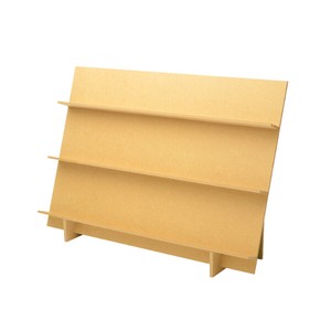 ハンドメイド用品 ササガワ 組立式木製傾斜飾り棚