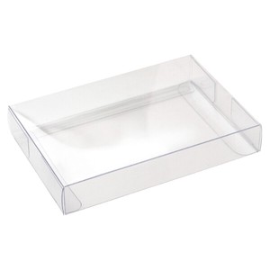 ハンドメイド用品 ササガワ 透明ボックス はがきサイズ 105×153×25 50P