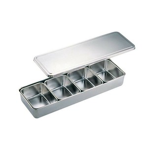 保存容器  UK 調味料入バット〈0号･長4個入〉