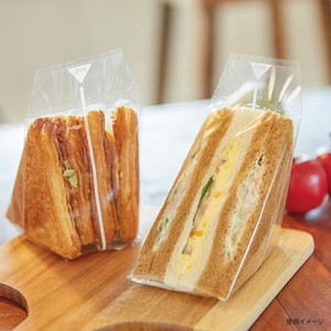 HEIKO（シモジマ） サンドイッチ袋 60 イージーカット ライン 白 バラ出荷