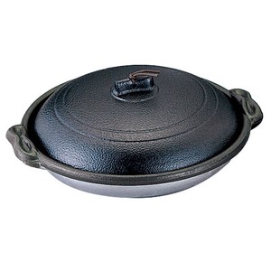 鍋・フライパン マイン M10-559 庵陶板 φ16深皿 黒