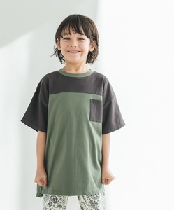 Kids' Short Sleeve T-shirt Premium Cotton Unisex Switching