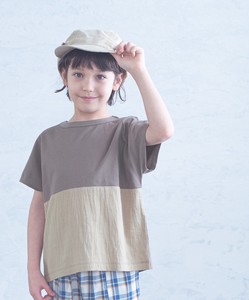 Kids' Short Sleeve T-shirt Dolman Sleeve Unisex Switching