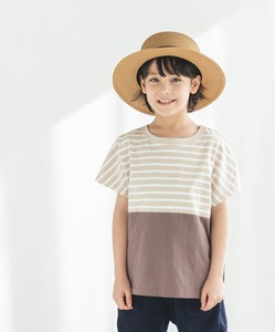 Kids' Short Sleeve T-shirt Dolman Sleeve Unisex Switching