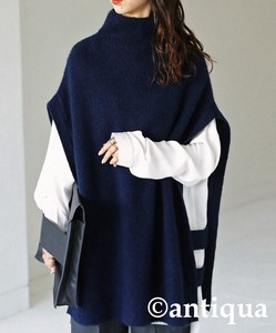 Antiqua Sweater/Knitwear Knitted Vest Tops Sweater Vest Ladies Autumn/Winter