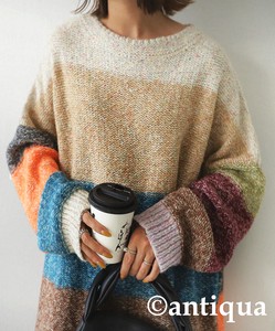 Antiqua Sweater/Knitwear Color Palette Knitted Ladies' Autumn/Winter