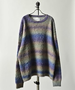 Sweater/Knitwear Boucle Gradation