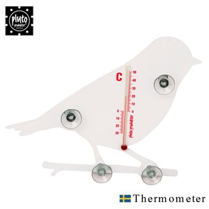 pluto 温度計【トリ‐BIRD‐】（北欧 スウェーデン・輸入・インテリア雑貨）