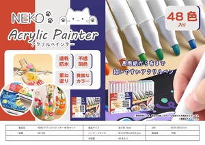 Marker/Highlighter Neko 48-color sets
