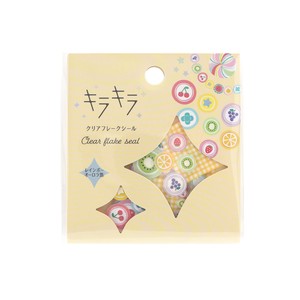 WORLD CRAFT Planner Stickers Kira-Kira Clear Sticker Gift Candy Knickknacks Stationery