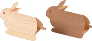 【木の紙でつくる箸置き】kico　ウサギ