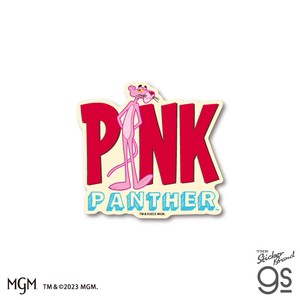 ピンクパンサー ダイカットステッカー ロゴ01 アニメ シリーズ おしゃれ イラスト PKP-006