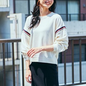 Sweatshirt Color Palette Pullover Brushed Long T-shirt