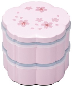 便当盒 粉色 迎春 日本制造