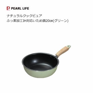 Frying Pan IH Compatible Natural M Green