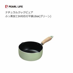 Frying Pan IH Compatible Green 18cm