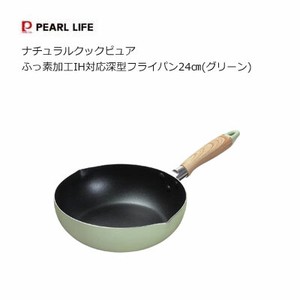 Frying Pan IH Compatible Green 24cm