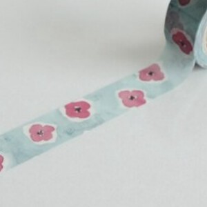 Washi Tape Masking Tape Anemone Made in Japan
