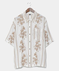 Button-Up Shirt Embroidered