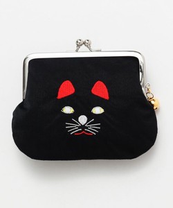 Wallet Gamaguchi Lucky-cat Made in Japan