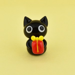 Animal Ornament Black-cat Presents