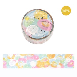 Washi Tape Jellyfish Foil Stamping Dreaming Scenery 20mm x 5m
