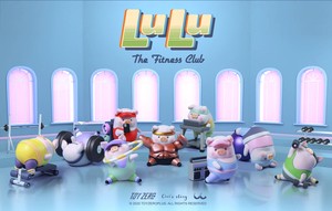 【フィギュア】子豚LULU　TOYZEROPLUS×CICI'S STORY ザ・フィットネスクラブシリーズ