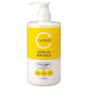 熊野油脂 cyclear サイクリア ビタミンC ボディミルク