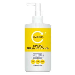 熊野油脂 cyclear サイクリア ビタミンC 酵素クレンジングオイル