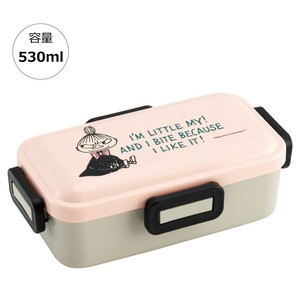 Bento Box Pink Little My Skater Antibacterial Dishwasher Safe 530ml Made in Japan