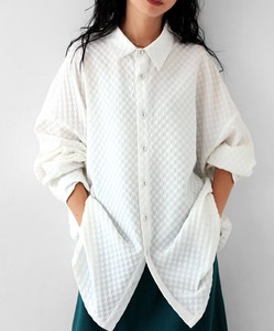 Antiqua Button Shirt/Blouse Long Sleeves Tops Ladies' Autumn/Winter