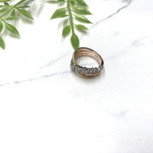 Silver-Based Pearl/Moon Stone Ring sliver Bijoux Rings Rhinestone