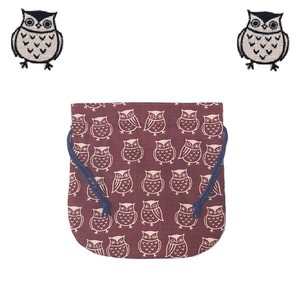 Pouch Red Owl Made in Japan
