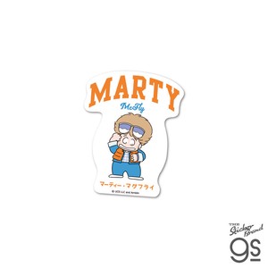 BTTF ダイカットステッカー イラスト MARTY バック・トゥ・ザ・フューチャー ドク マーティ BTF-008