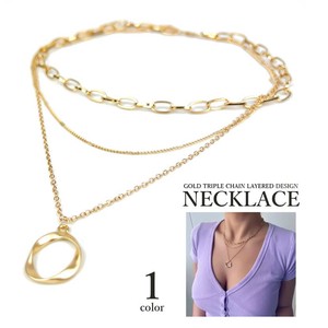 Gold Chain Necklace Bird Ladies'
