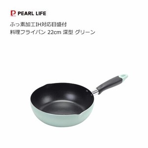Frying Pan IH Compatible Green 22cm