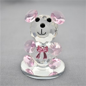 Object/Ornament Pink Bear