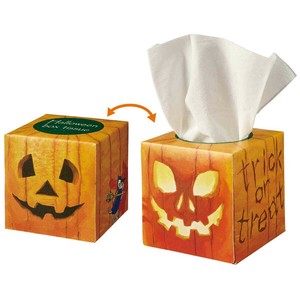ハロウィンミニサイコロティッシュ ノベルティ景品 ハロウィンイベント