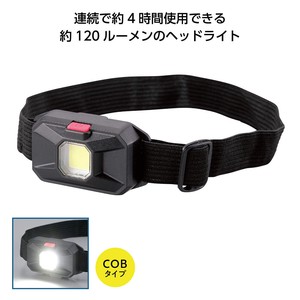 COB LEDヘッドライト コンパクトタイプ【ギフト】【ノベルティ】【粗品】【イベント】