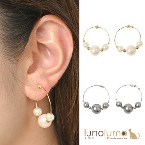 Clip-On Earrings Pearl Earrings sliver Presents Ladies'
