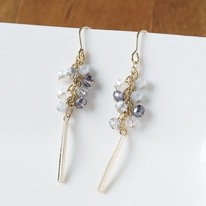Pierced Earrings Gold Post Gold 3-colors