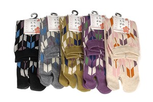 Crew Socks Colorful Tabi Socks