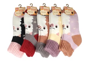 Crew Socks Brushed Lining Socks Alpaca