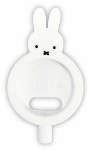 ミッフィー Apple Watch 純正充電ケーブル対応 シリコンカバー ホワイト MF-436WH