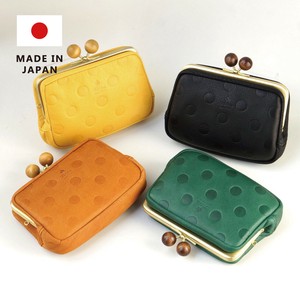 Business Card Case Gamaguchi Genuine leather Made in Japan