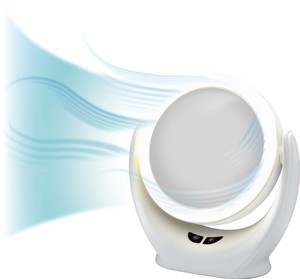 リラフィ メイクアップミラーファン　扇風機　鏡