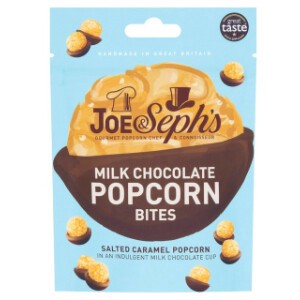 JOE&Seph's　ポップコーンバイツ　ミルクチョコレート　27g