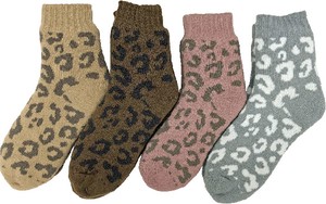 Crew Socks Leopard Print Socks